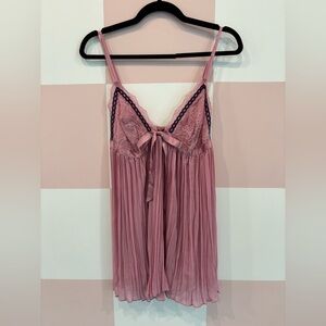 Victoria's secret Pink Lace Trim Nightgown
